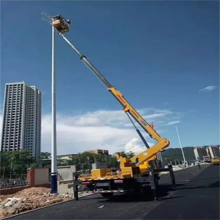 贵州维修路灯的曲臂升降车出租